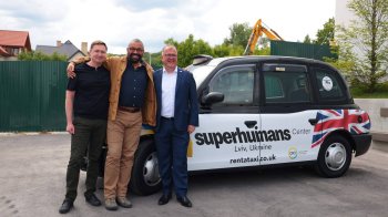 Міністр закордонних справ Великої Британії відвідав центр Superhumans на Львівщині (фото)