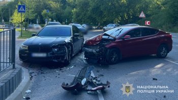 13-річна львів’янка постраждала внаслідок зіткнення Hyundai та BMW