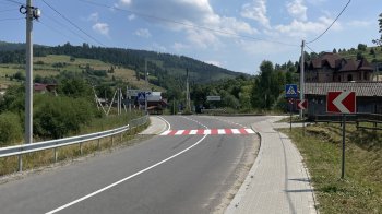 На Стрийщині ввели в експлуатацію капітально відремонтовану дорогу