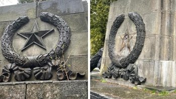 У Львові знесли частину елементів Пагорбу Слави на вулиці Пасічній (відео)