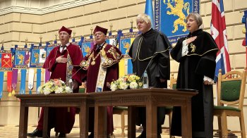 Борису Джонсону у Львові вручили звання почесного доктора ЛНУ ім. Франка
