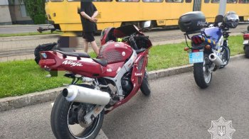У Львові мотопатрульні на одному й тому ж місці спіймали двох порушників