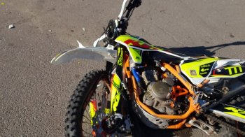 На Львівщині 17-річний мотоцикліст потрапив до лікарні через зіткнення з Opel