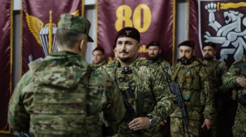 Воїни 80-ї бригади отримали високі нагороди за мужність і відданість Україні