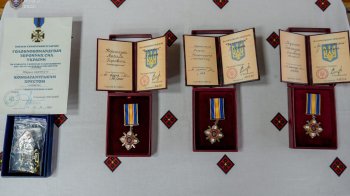 Чотирьох військових з Золочівщини посмертно відзначили держнагородами