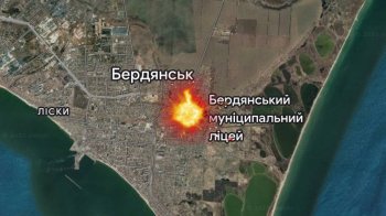 У тимчасово окупованому Бердянську пролунали два вибухи на “виборчій дільниці”