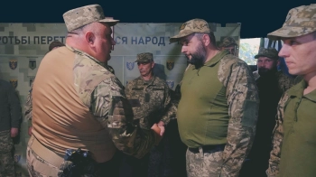 Бійці 103-ї окремої бригади Сил територіальної оборони ЗСУ отримали високі нагороди