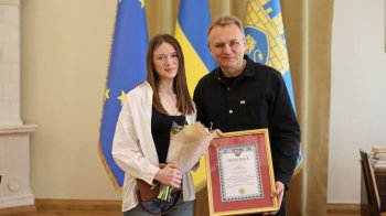 Фехтувальниця Анна Максименко отримала від Львова відзнаку і понад 100 тис. грн