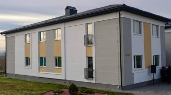 У Дрогобичі відкрили багатоквартирний будинок для переселенців