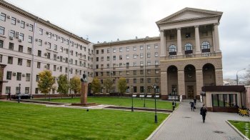 У Москві горить головне приміщення МВС на Петрівці
