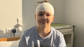 13-річному підлітку у Львові видалили рідкісну пухлину головного мозку