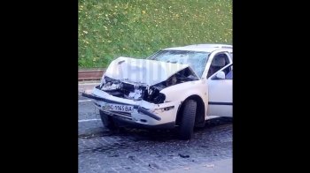 Легкове авто після ДТП