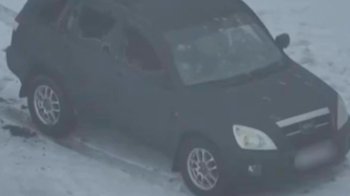 Автомобіль, у якому ДРГ розстріляла жителів Сумщини