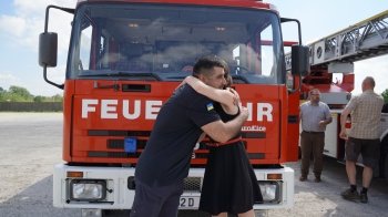 Рятувальникам Львівщини передали автоцистерну з Німеччини