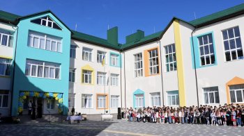 На Львівщині у селі Либохора відкрили нову школу