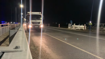 Відремонтований міст на кільцевій дорозі Львова пройшов випробування на міцність