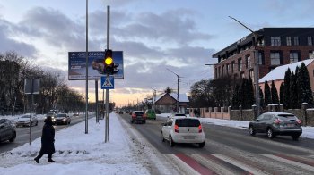 У Сихівському районі Львові біля перехрестя запрацюють нові світлофори