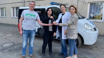 Стрийська лікарня отримала нову швидку