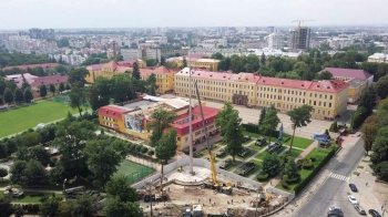 Біля "сухопутки" відкриють найбільший на Львівщині флагшток