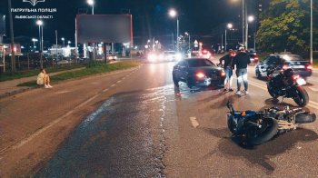 У Львові зросла кількість ДТП з потерпілими мотоциклістами, мопедистами та скутеристами