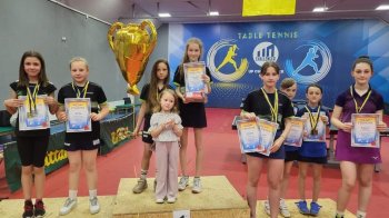 Спортсменки з Львівщини перемогли на чемпіонаті України з настільного тенісу