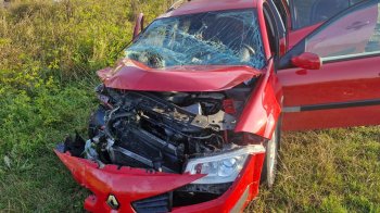 Внаслідок ДТП біля Радехова 4 пасажирів потрапили до лікарні