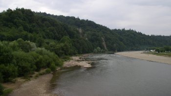 Водій сміттєвоза в Турці вилив небезпечні речовини в річку Стрий