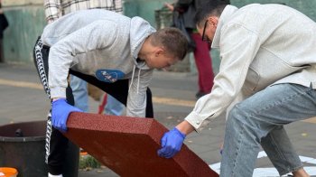 У Львові тестують новий пандус для людей на кріслах колісних