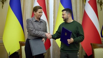 У Львові Володимир Зеленський та прем'єр-міністерка Данії підписали безпекову угоду