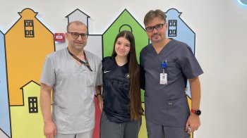 У дитячій лікарні Львова вперше за допомогою робота Da Vinci видалили рідкісну пухлину підшлункової