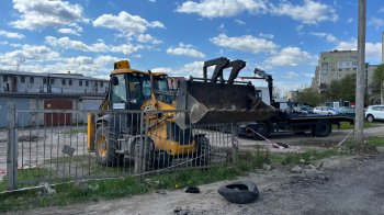 На Сихівському районі Львова знесли незаконну приватну стоянку
