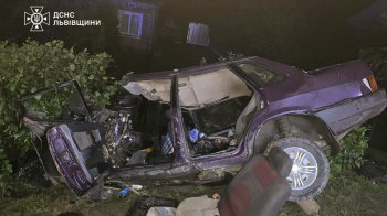 Водій не впорався з керуванням  та з’їхав у кювет