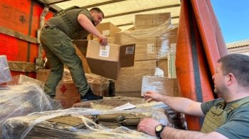 Львівщина передала нову партію гуманітарного вантажу бійцям 103-ї бригади Сил територіальної оборони