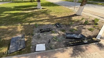 У Шептицькому районі п’яний водій влетів у меморіал «Героїв Небесної Сотні»