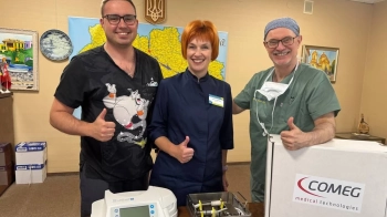 Турецький хірург передав львівському центру дитячої медицини нове обладнання