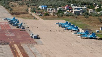  ВМС та СБУ завдали масштабний удар по військовому аеродрому у Криму