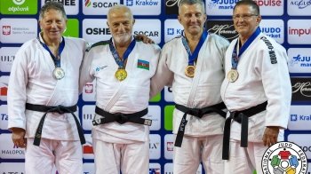 Є ще порох у порохівницях: львів’яни успішно виступили на чемпіонаті світу з дзюдо серед ветеранів