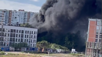 У Львові спалахнула сильна пожежа
