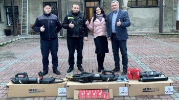 Городоцькі рятувальники отримали гідравлічне обладнання вартістю 20 тис. євро