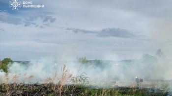 На Львівщині загасили 19 пожеж сухої трави.