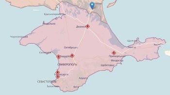 Окупанти в Криму заявили про атаку на Чонгарський міст