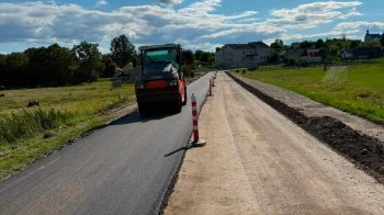 На Львівщині ремонтують дорогу Підкамінь — Чепелі