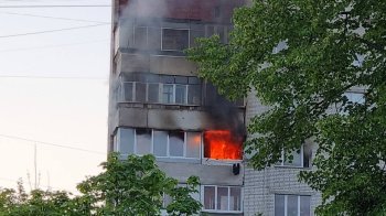 Пожежа у Львові: на вулиці Панча горить квартира