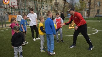 У Львові провели відкриті тренування для дітей-переселенців