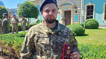 Президент нагородив солдата зі Стрийщини орденом «За мужність» ІІІ ступеня