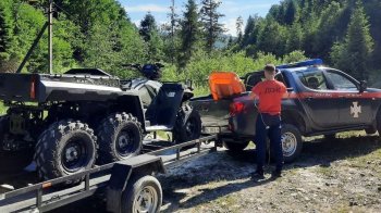 На Стрийщині у горах постраждала туристка