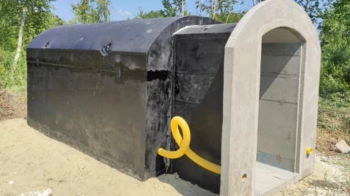 На Червоноградщині вперше встановили модульні сховища: скільки людей вони вміщають