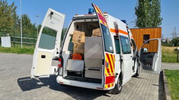 Турківська лікарня отримала карету «швидкої» від німецьких греко-католиків