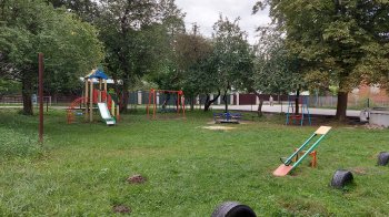 «Як не кози заходять, то великі пси»: мешканці Брюховичів просять обгородити дитячий майданчик