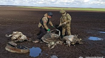 На Хмельниччині вибухотехніки підірвали пів тонни вибухівки ракети “Іскандер М“